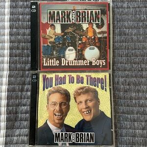 Mark and Brian two cd lot great condition